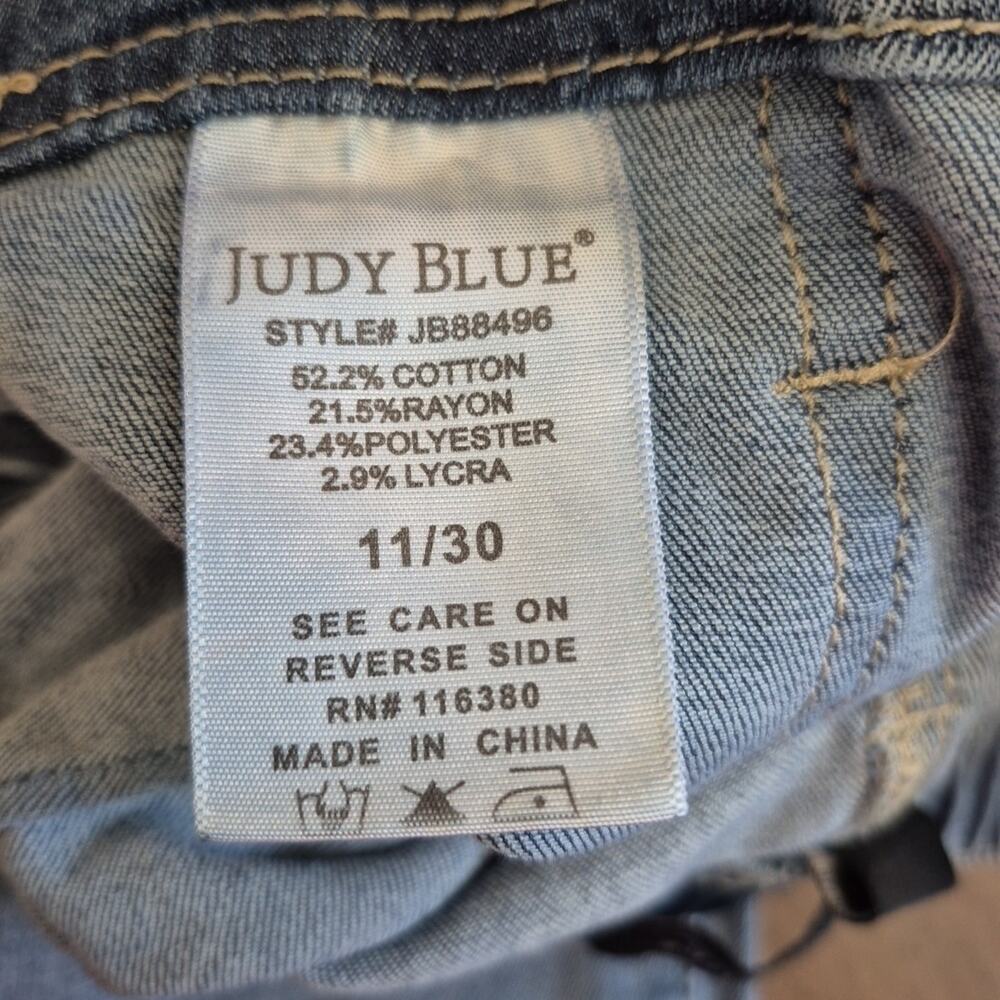 Judy Blue Jeans Womens 11/30 Black Jogger High Waist Drawstring Stretch JB88496 - Picture 15 of 16